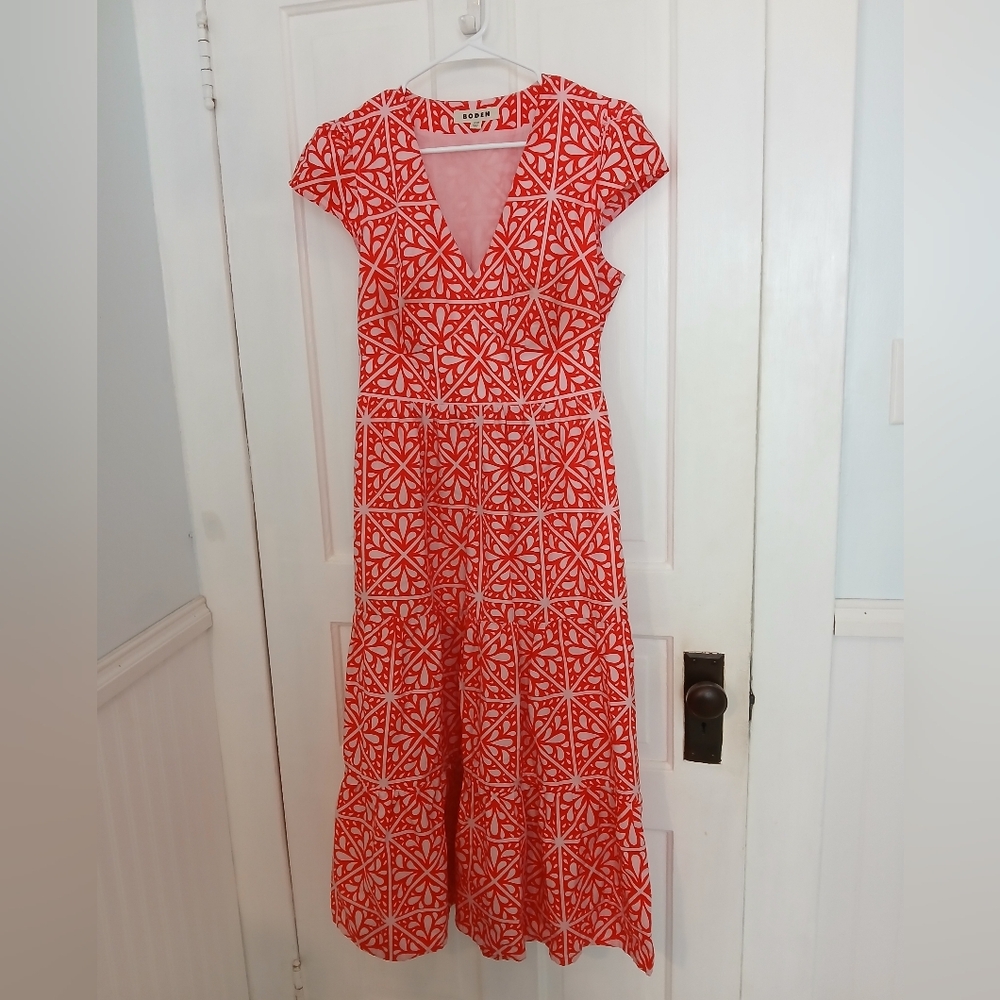 Boden Cap Sleeve Dress